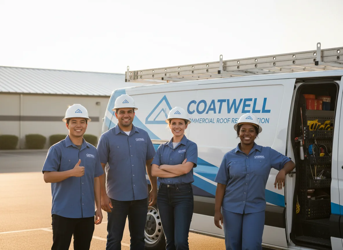 Commercial roof coating company in Fairfield, PA